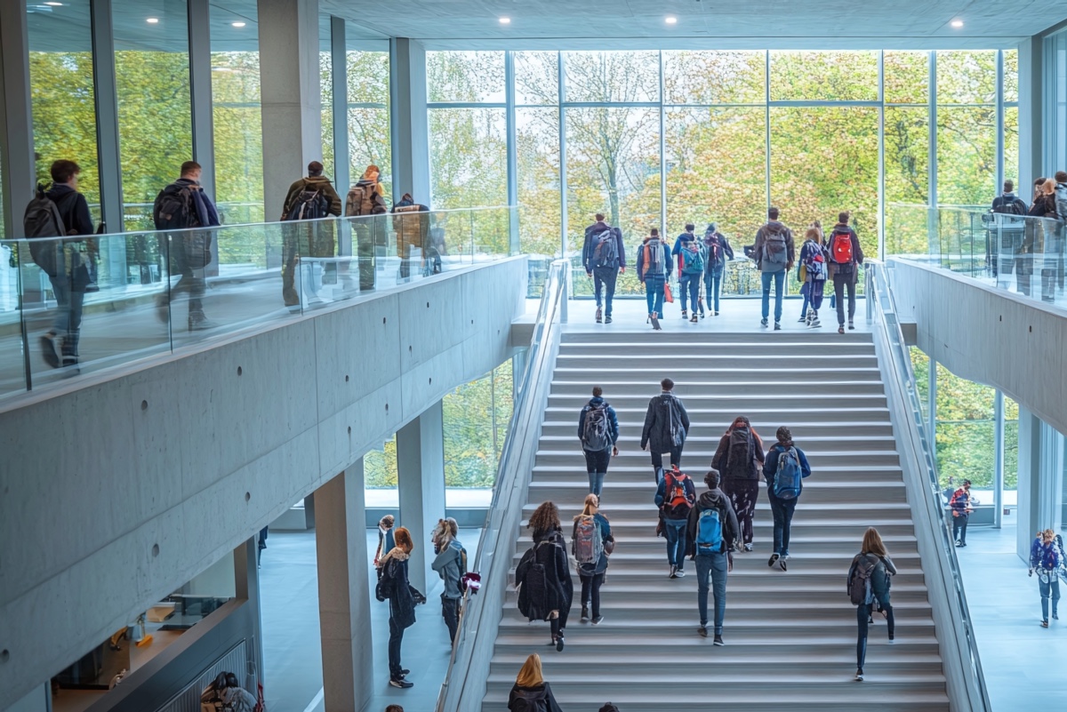 schule-Treppe